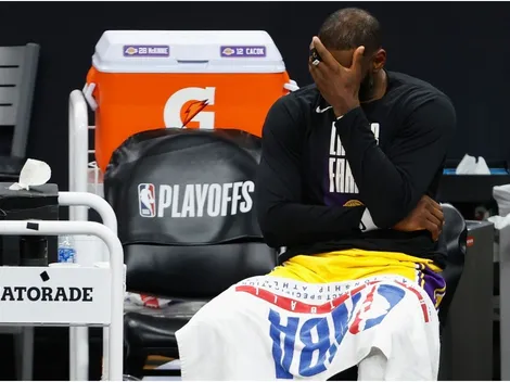 El gesto de LeBron James en la temporada pasada que enfureció a Los Angeles Lakers