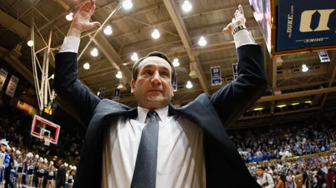 Coach K, victorioso. (Foto: Getty)