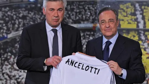Carlo Ancelotti, entrenador de Real Madrid.