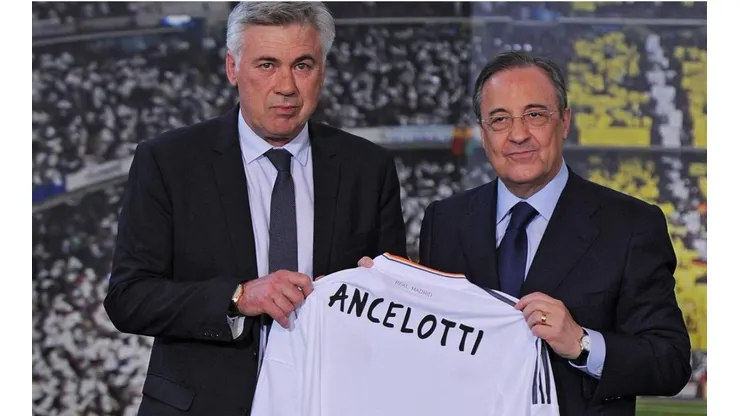 Carlo Ancelotti, entrenador de Real Madrid.
