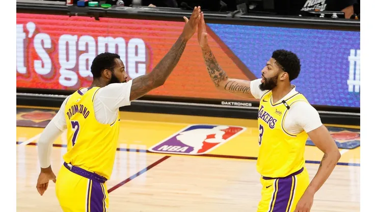 Andre Drummond y Anthony Davis