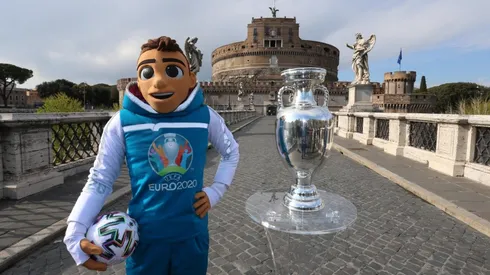 Skillzy, la mascota de la Eurocopa 2020. (Getty Images)