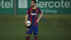 Miralem Pjanic durante un encuentro con Barcelona.