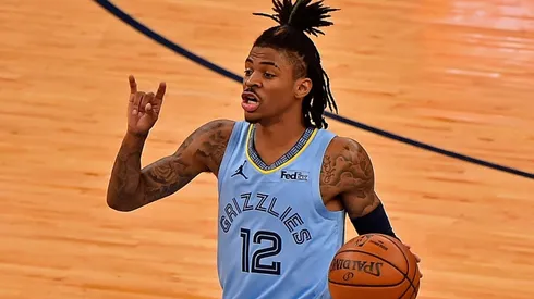 El incidente que involucró a la familia de Morant sucedió en el segundo juego de la serie. (Foto: Getty)