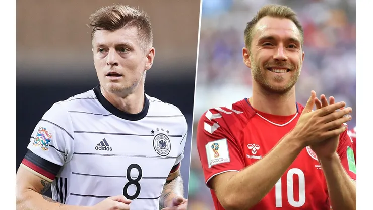 Toni Kroos y Christian Eriksen, Fecha FIFA de Europa (Imagen: Getty)