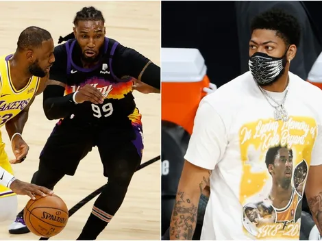 Video: el bajo nivel de LeBron James y los Lakers hizo explotar a Davis