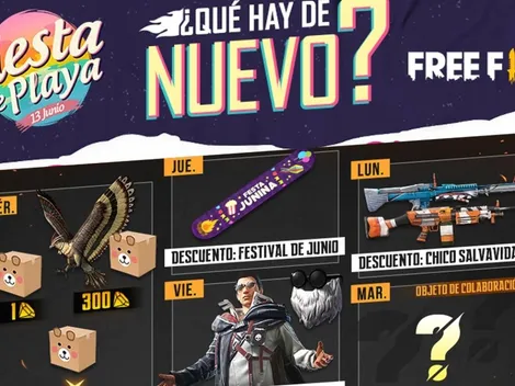 La agenda semanal de Free Fire anticipa una sorpresa de su nueva colaboración