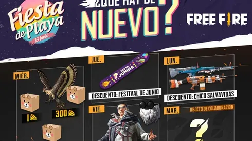 La agenda semanal de Free Fire anticipa una sorpresa de su nueva colaboración