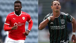 Daryl Dike y Chicharito Hernández