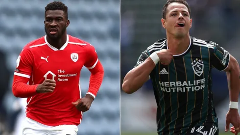 Daryl Dike y Chicharito Hernández