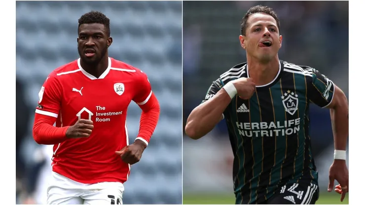 Daryl Dike y Chicharito Hernández
