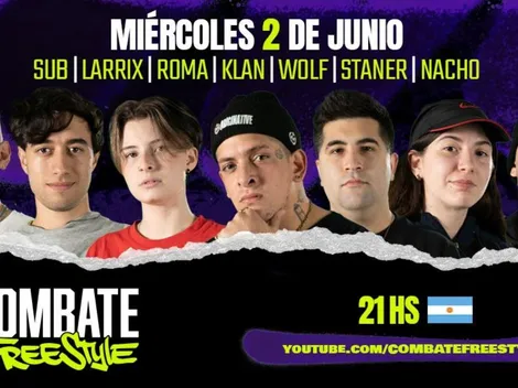 VER "Combate Freestyle" EN VIVO ONLINE - Fecha 8 - Argentina | Horario y participantes