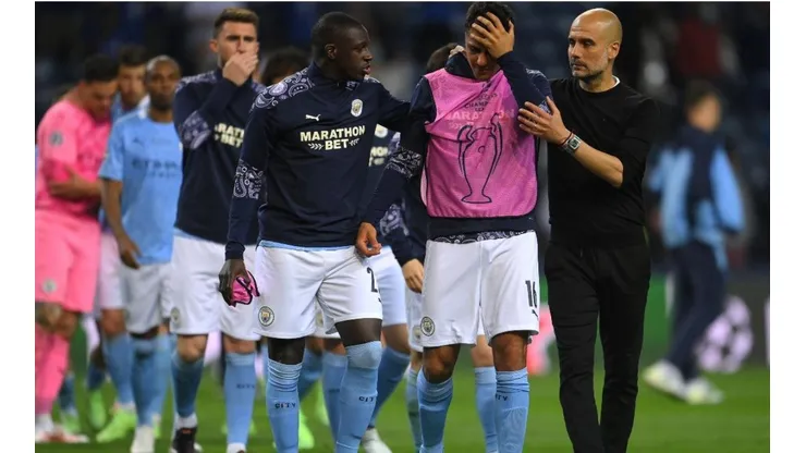 Manchester City luego de caer ante Chelsea en la final de la Champions.