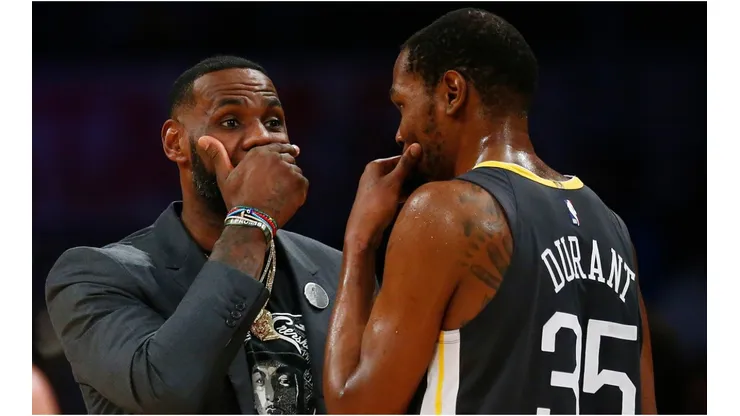 LeBron James y Kevin Durant (Foto: Getty)