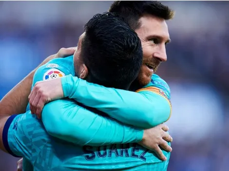 Luis Suárez asegura que Messi seguirá en Barcelona
