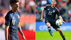 Christian Pulisic e Hirving Lozano