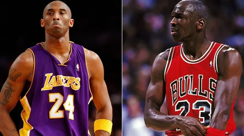 Kobe Bryant y Michael Jordan