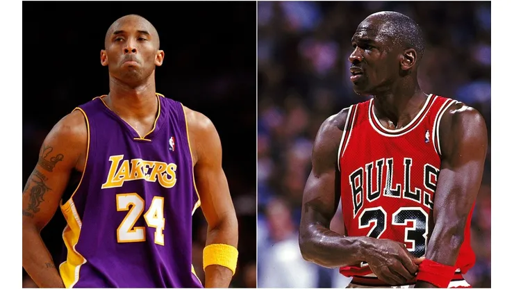 Kobe Bryant y Michael Jordan