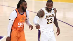 LeBron y Crowder en el juego 4. (Foto: Getty)