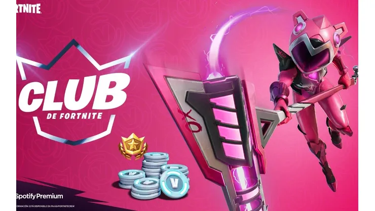 Ya disponible el nuevo paquete del Club de Fortnite de junio