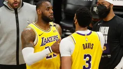 LeBron James y Anthony Davis