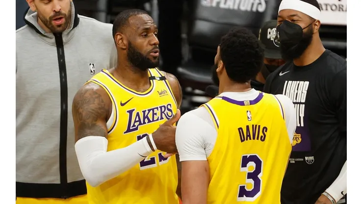 LeBron James y Anthony Davis