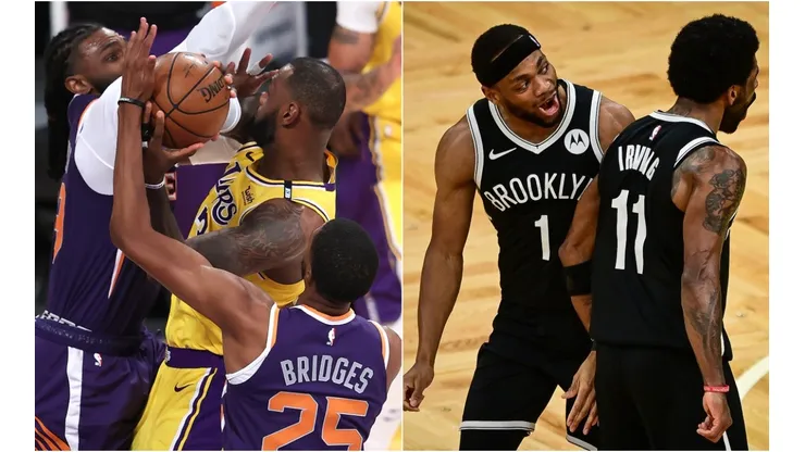 Phoenix Suns, Los Angeles Lakers y Brooklyn Nets
