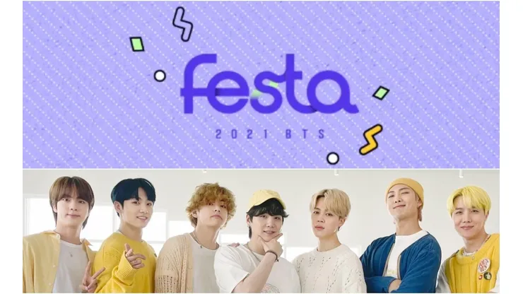 Hoy empieza BTS FESTA 2021 EN VIVO (Fuente: Twiiter e Instagram oficial de BTS).