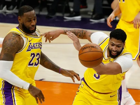 LeBron es más influyente: los números de Lakers cuando jugaron sin Davis