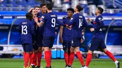 La Selección de Francia en los últimos partidos previos a la Eurocopa (Foto: Getty)