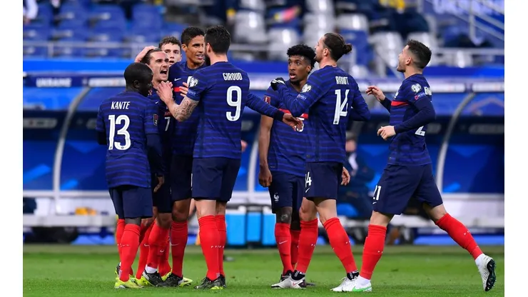 La Selección de Francia en los últimos partidos previos a la Eurocopa (Foto: Getty)