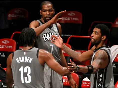 Fanático agrede a Irving y el Big 3 de los Nets se hizo más fuerte que nunca