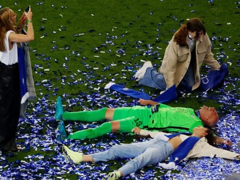 La historia detrás de la emotiva foto de Willy Caballero con su hija