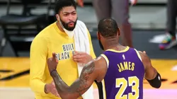 Anthony Davis y LeBron James