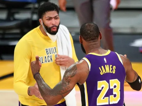 LeBron, preocupado: se conoció lo grave que es la lesión de Davis