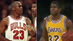 Michael Jordan y Magic Johnson