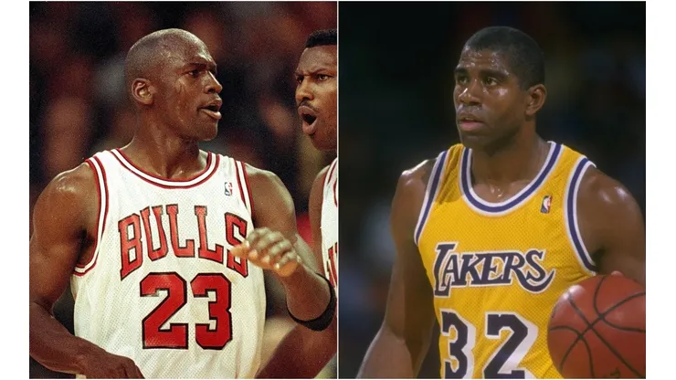 Michael Jordan y Magic Johnson