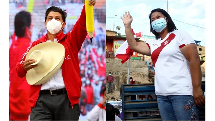 Hoy se da el debate presidencial de los candidatos de Perú Libre y Fuerza Popular (Fuente: Getty)