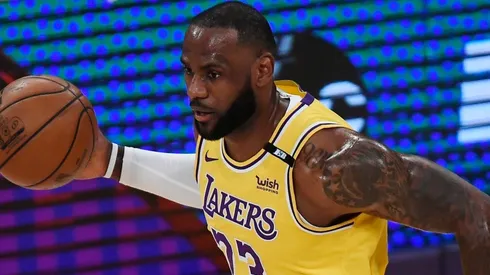 LeBron James, estrella de los Lakers