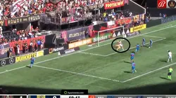 Así fue el golazo de Erik López.