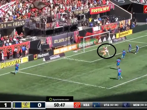 Video: golazo formidable del paraguayo Erik López en la MLS