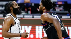 James Harden y Joel Embiid (Foto: Getty)
