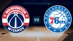 Washington Wizards vs. Philadelphia 76ers por el juego 3 de los Play Off de la NBA.