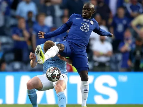 N'Golo Kanté recuperó 10 pelotas en la final de la Champions League