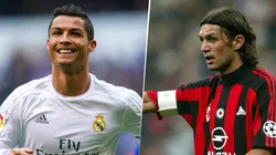 Cristiano Ronaldo y Paolo Maldini entre los jugadores con más finales de Champions League disputadas (Fuente: Getty Images)