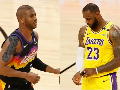 Hay ‘guerra’ entre amigos: Paul insinúa que a LeBron le ayudó un árbitro