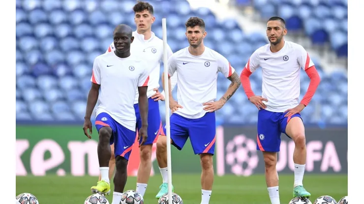 N’Golo Kante, Kai Havertz, Christian Pulisic y Hakim Ziyech