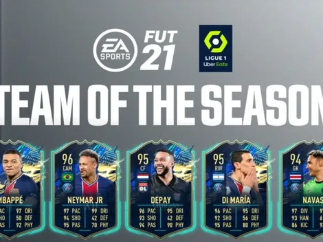 Salió el TOTS de la Ligue 1 en FIFA 21 Ultimate Team