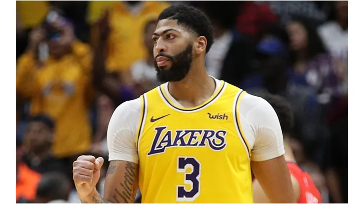 Anthony Davis estuvo brillante en ataque y en defensa (Getty Images)