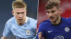 Manchester City vs. Chelsea por la final de la Champions. (Getty Images)